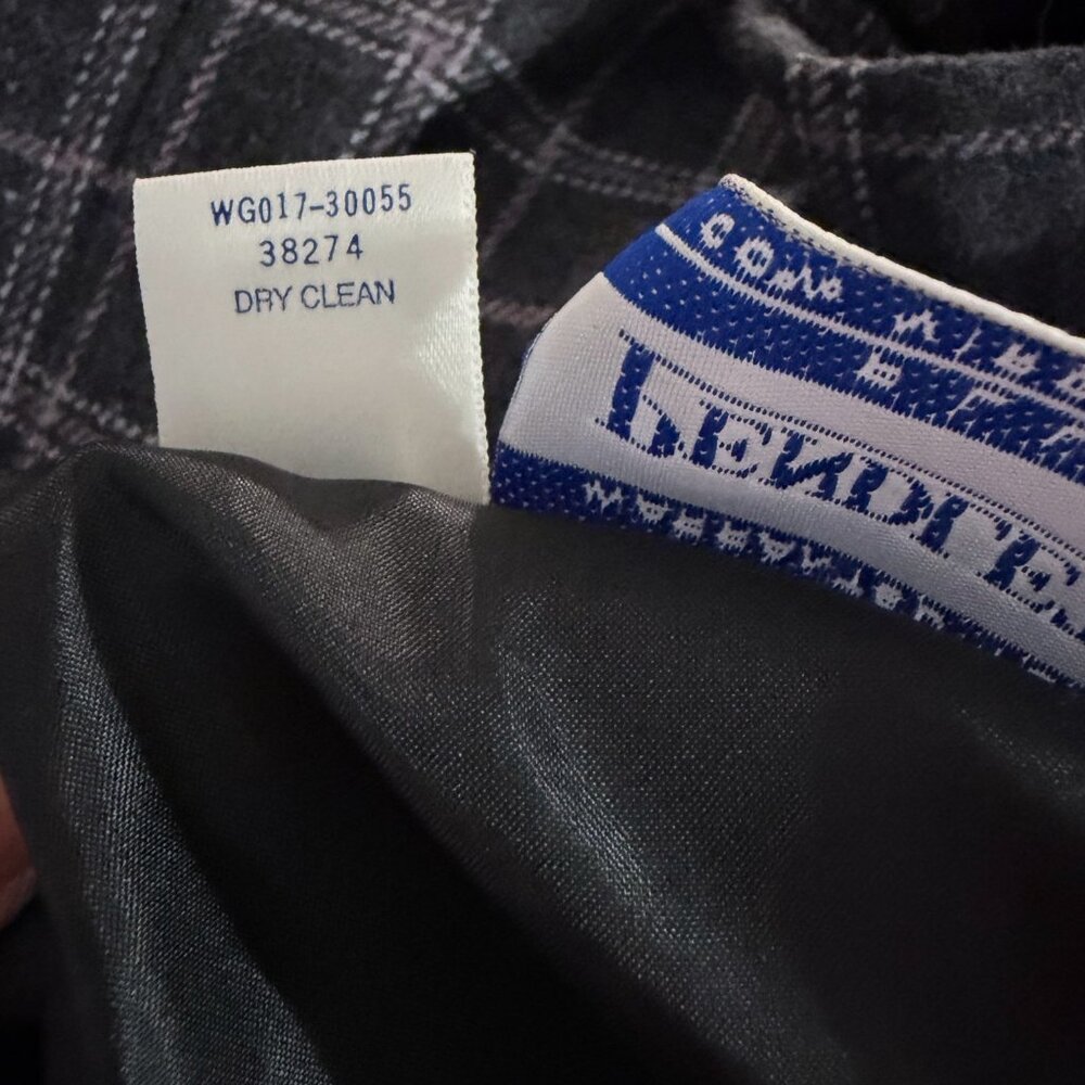 Pendleton Plus 100% Virgin Wool Windowpane Blazer… - image 4